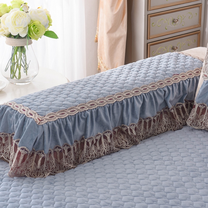 91家纺网 家纺一手货源 找家纺 共鸣沙发垫 2019新款水晶绒沙发垫水晶绒蓝灰