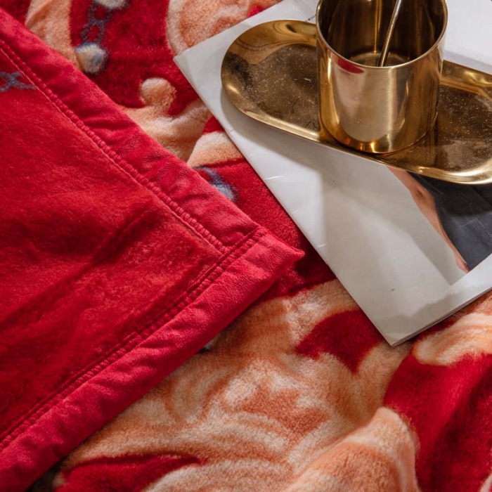 91家纺网 家纺一手货源 找家纺 凯轩家纺 单层全羊毛毛毯毯子.纯羊毛毛毯毯子 与爱共舞