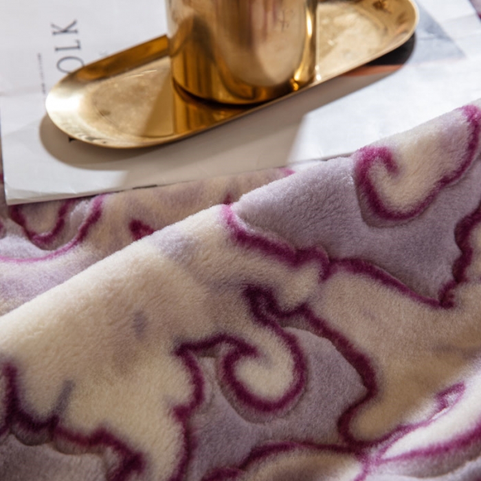 91家纺网 家纺一手货源 找家纺 凯轩家纺 单层纯羊毛毛毯毯子.全羊毛毛毯毯子 倾城魅力