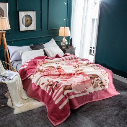 91家纺网 家纺一手货源 找家纺 凯轩毛毛毯毯子 新款双层纯羊毛毛毯毯子 毛毛毯毯子.保暖毛毯毯子.云毛毯毯子.锦绣良缘