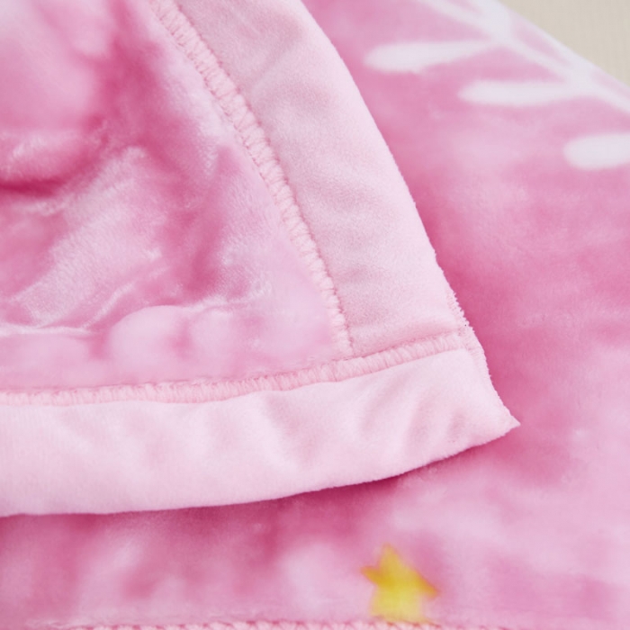 91家纺网 家纺一手货源 找家纺 凯轩毛毛毯毯子 2019新款加厚儿童云毛毯毯子 马卡龙