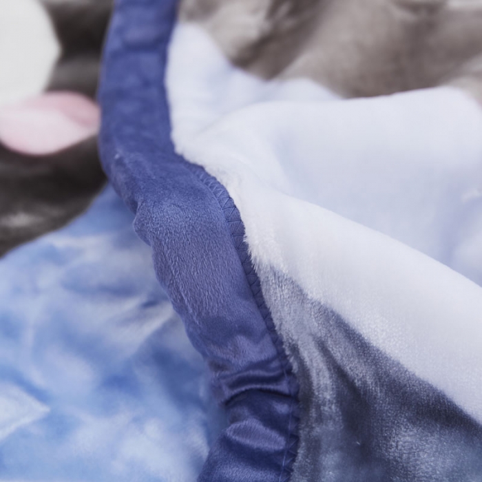 91家纺网 家纺一手货源 找家纺 凯轩毛毛毯毯子 2019新款加厚儿童云毛毯毯子 童真