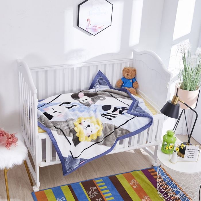 91家纺网 家纺一手货源 找家纺 凯轩毛毛毯毯子 2019新款加厚儿童云毛毯毯子 童真