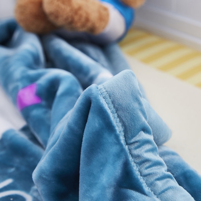 91家纺网 家纺一手货源 找家纺 凯轩毛毛毯毯子 2019新款加厚儿童云毛毯毯子 小羊驼