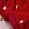 91家纺网 家纺一手货源 找家纺 凯轩毛毯 2019新款加厚儿童云毯 星星鸭-红