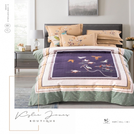 91家纺网 家纺一手货源 找家纺 （总）威克凯丽 2018新款生态磨毛公版定位四件套