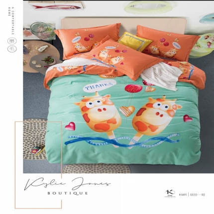 91家纺网 家纺一手货源 找家纺 （总）威克凯丽 2018新款生态磨毛公版定位四件套