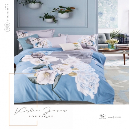 91家纺网 家纺一手货源 找家纺 （总）威克凯丽 2018新款生态磨毛公版定位四件套