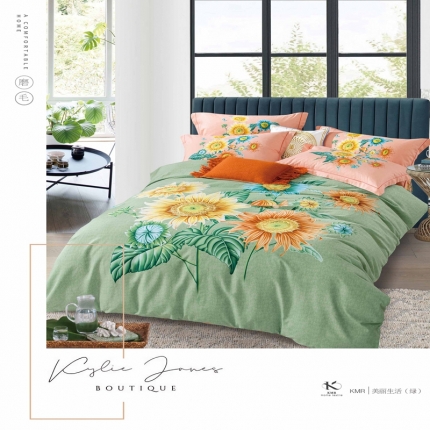 91家纺网 家纺一手货源 找家纺 （总）威克凯丽 2018新款生态磨毛公版定位四件套