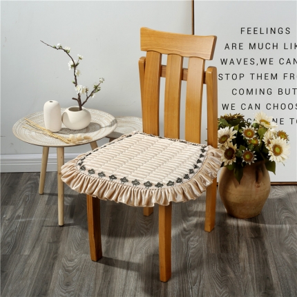 (总)宜丝柔家纺 竹节花薄款大版椅垫