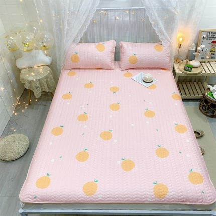 91家纺网 家纺一手货源 找家纺 （总）金爱家家纺 可机洗大版卡通冰丝空调凉席软实拍图1