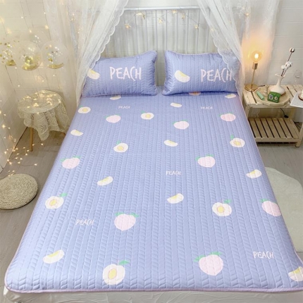 91家纺网 家纺一手货源 找家纺 （总）金爱家家纺 可机洗大版卡通冰丝空调凉席软实拍图1