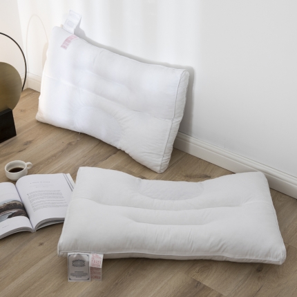 逸林枕芯 全棉护颈定型脱卸荞麦保健枕