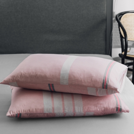 91家纺网 家纺一手货源 找家纺 （总）卡巴伦 2023全棉简约轻奢系列单枕套48*74cm