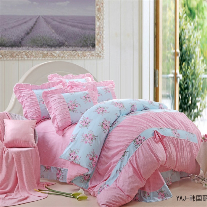 91家纺网 家纺一手货源 找家纺 （总）琪格格纺织 全棉韩版四件套