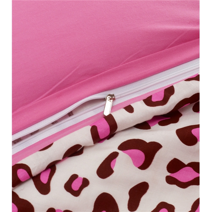 91家纺网 家纺一手货源 找家纺 琪格格纺织 全棉韩版四件套 公主派对-粉