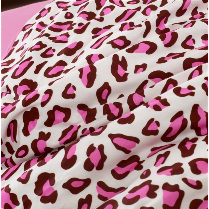 91家纺网 家纺一手货源 找家纺 琪格格纺织 全棉韩版四件套 公主派对-粉