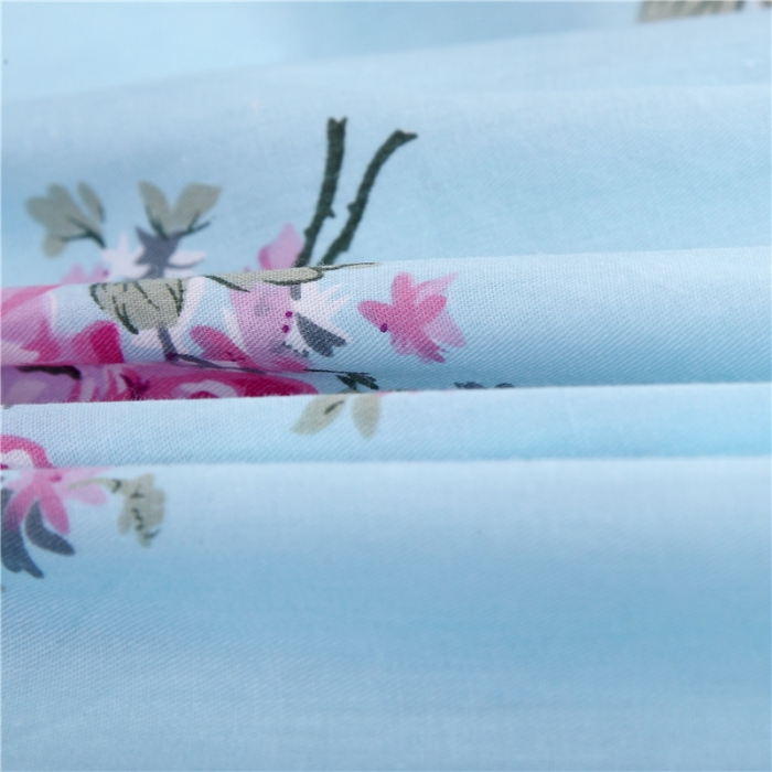 91家纺网 家纺一手货源 找家纺 琪格格纺织 全棉韩版四件套 韩国丽人