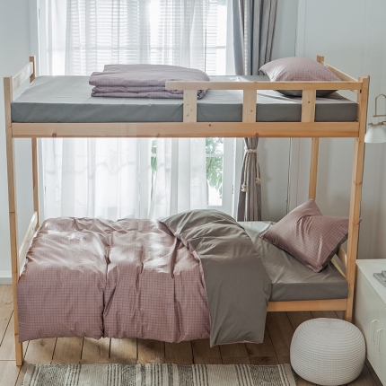 91家纺网 家纺一手货源 找家纺 （总）琪格格 2019新款学生宿舍三件套 床笠款