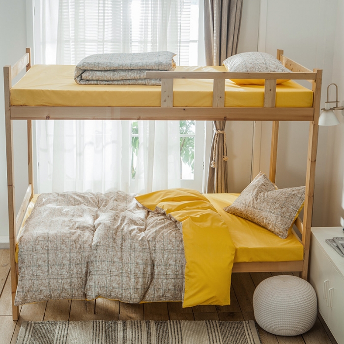 91家纺网 家纺一手货源 找家纺 琪格格 2019新款学生宿舍三件套床单款 XS-里约