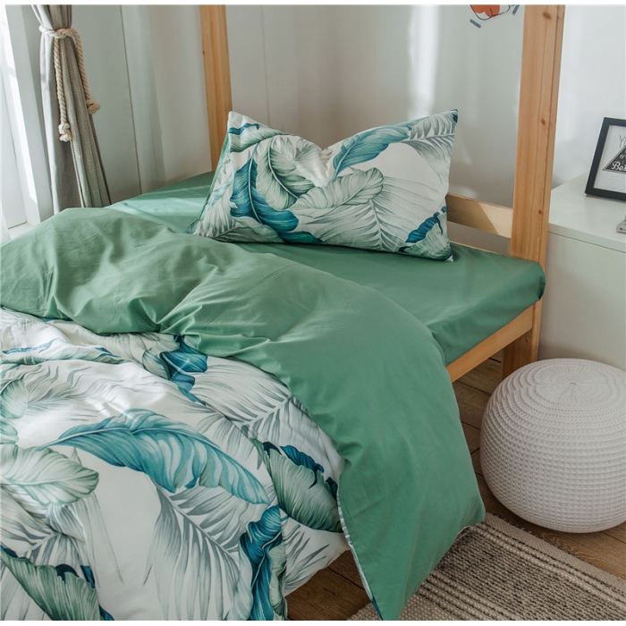 91家纺网 家纺一手货源 找家纺 琪格格 2019新款学生宿舍三件套床单款 XS-深林其境