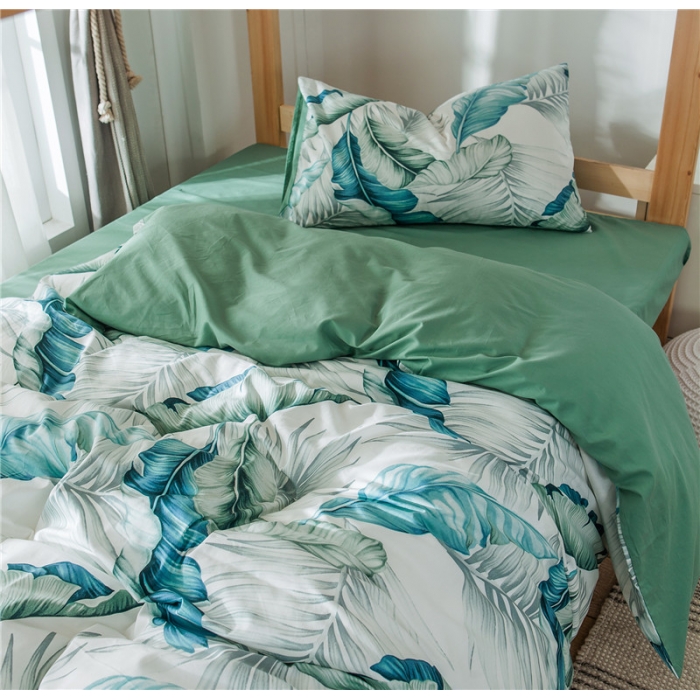 91家纺网 家纺一手货源 找家纺 琪格格 2019新款学生宿舍三件套床单款 XS-深林其境