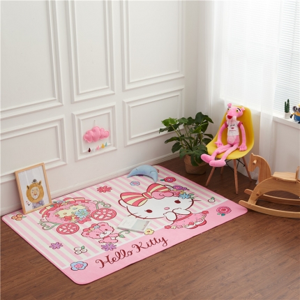 91家纺网 家纺一手货源 找家纺 （总）卡初家居 2021正版授权KT地垫