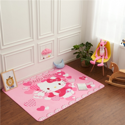 91家纺网 家纺一手货源 找家纺 （总）卡初家居 2021正版授权KT地垫