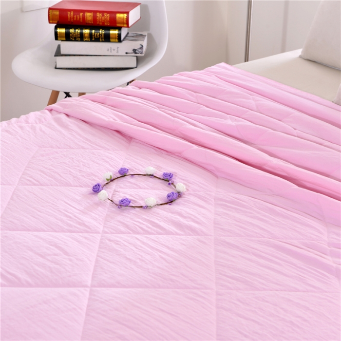 91家纺网 家纺一手货源 找家纺 （总）畅畅家纺 双边荷叶边简约时尚款水洗棉夏被