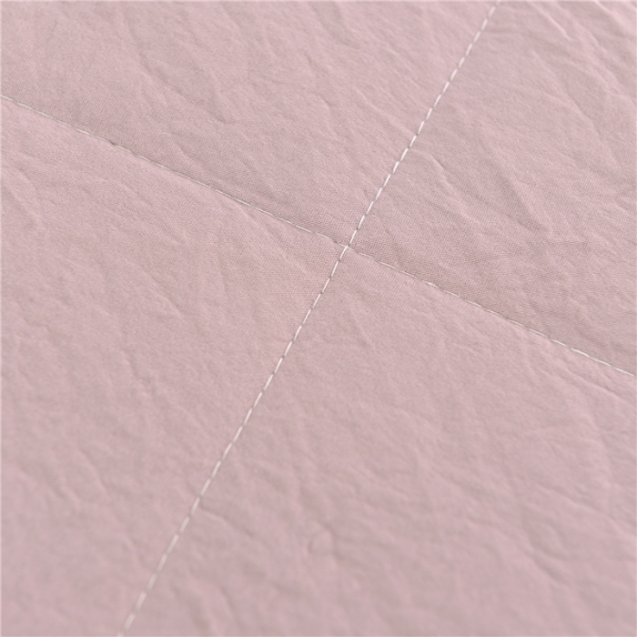 91家纺网 家纺一手货源 找家纺 畅畅家纺 双边荷叶边简约时尚款水洗棉夏被 灰色