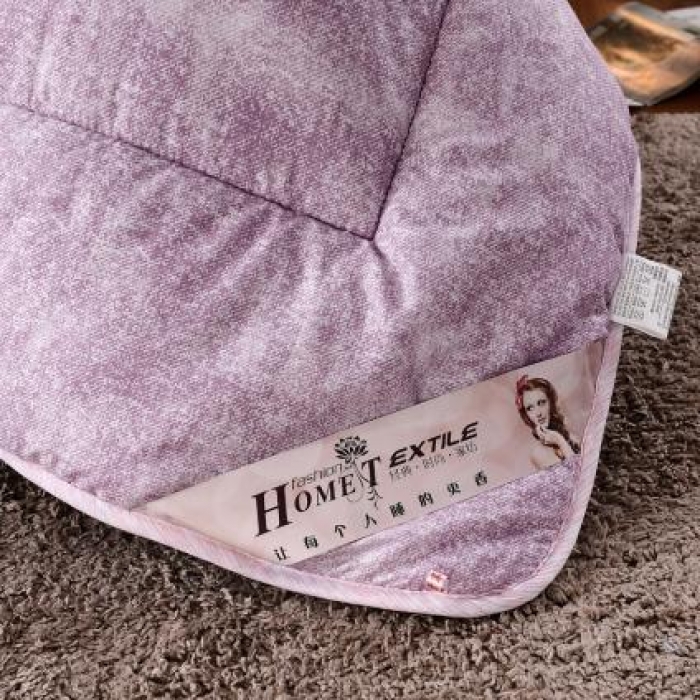 91家纺网 家纺一手货源 找家纺 畅畅家纺 亲肤绒磨毛羽丝绒冬被花满魁-紫