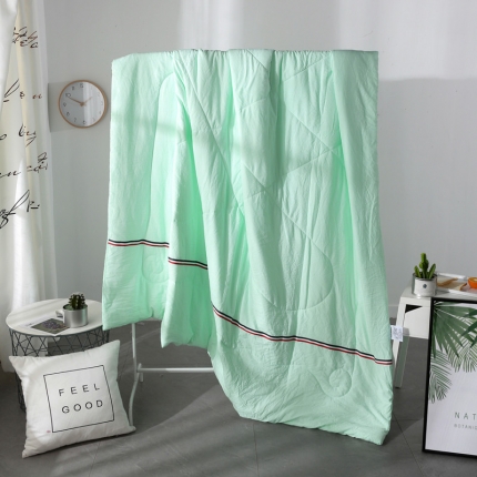 91家纺网 家纺一手货源 找家纺 （总）畅畅家纺 水洗棉丝带款夏被