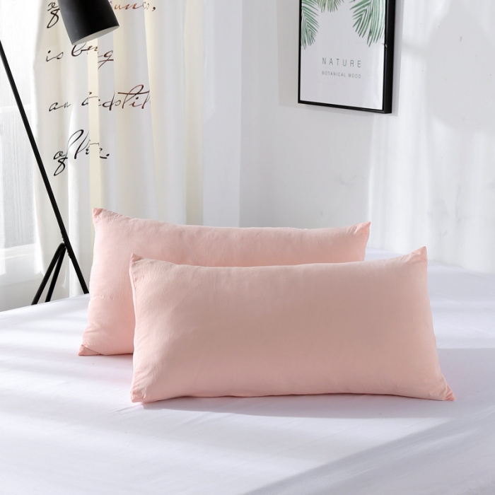 91家纺网 家纺一手货源 找家纺 （总）畅畅家纺 水洗棉单品枕套一对45*75