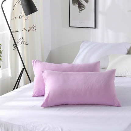 91家纺网 家纺一手货源 找家纺 （总）畅畅家纺 水洗棉单品枕套一对45*75