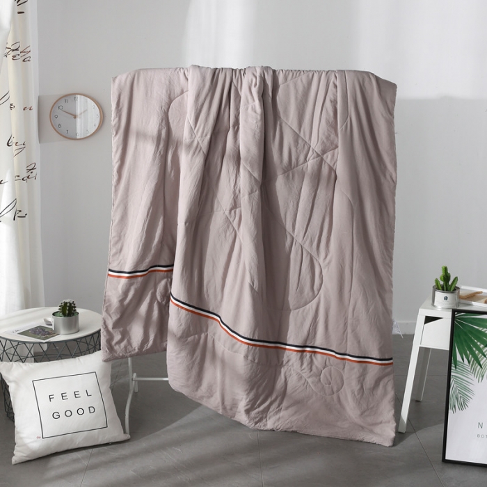 91家纺网 家纺一手货源 找家纺 （总）畅畅家纺 水洗棉丝带款夏被