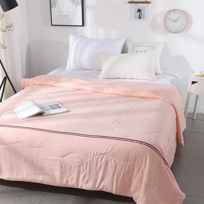 91家纺网 家纺一手货源 找家纺 （总）畅畅家纺 水洗棉丝带款夏被