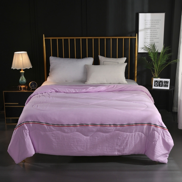 91家纺网 家纺一手货源 找家纺 （总）畅畅家纺 水洗棉丝带款夏被