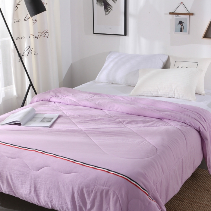 91家纺网 家纺一手货源 找家纺 （总）畅畅家纺 水洗棉丝带款夏被