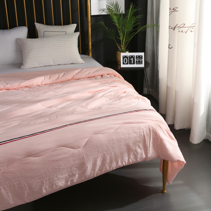 91家纺网 家纺一手货源 找家纺 （总）畅畅家纺 水洗棉丝带款夏被