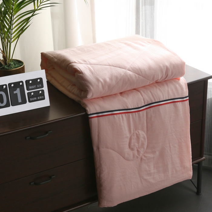 91家纺网 家纺一手货源 找家纺 （总）畅畅家纺 水洗棉丝带款夏被