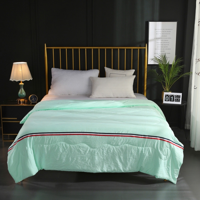 91家纺网 家纺一手货源 找家纺 （总）畅畅家纺 水洗棉丝带款夏被