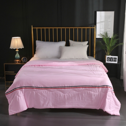 91家纺网 家纺一手货源 找家纺 （总）畅畅家纺 水洗棉丝带款夏被