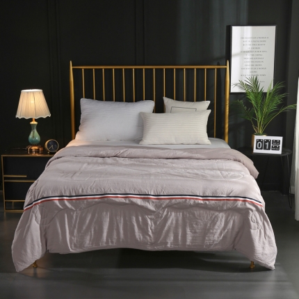 91家纺网 家纺一手货源 找家纺 （总）畅畅家纺 水洗棉丝带款夏被