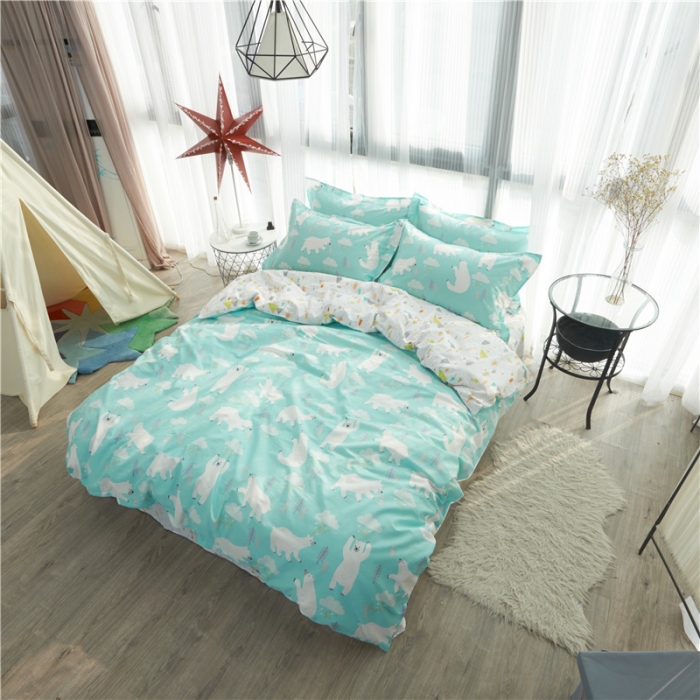 91家纺网 家纺一手货源 找家纺 （总）棉眠 13070全棉四件套床单款