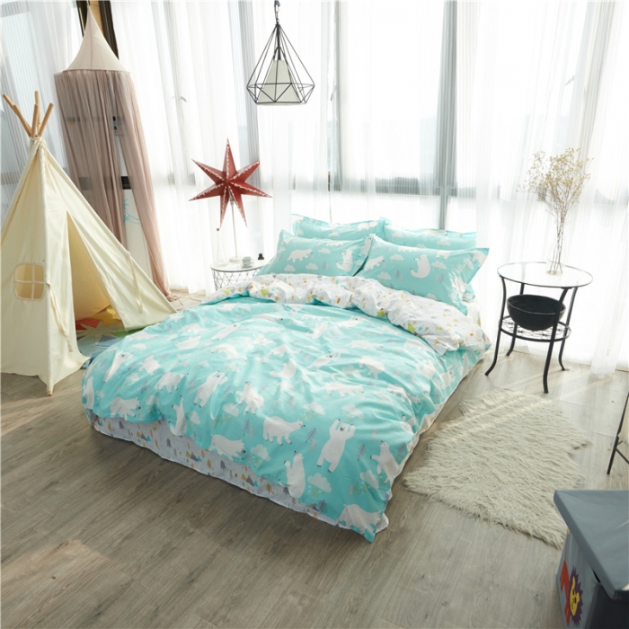 91家纺网 家纺一手货源 找家纺 （总）棉眠 13070全棉四件套床单款