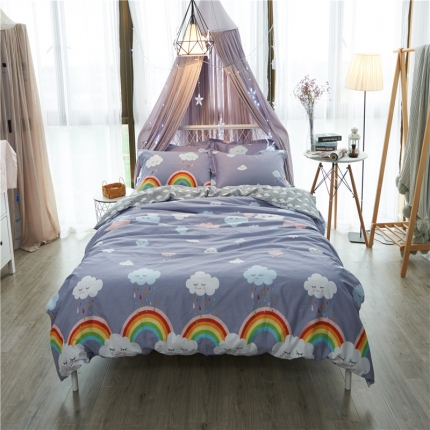 91家纺网 家纺一手货源 找家纺 （总）棉眠 13070全棉四件套床单款