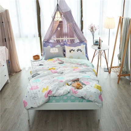 91家纺网 家纺一手货源 找家纺 （总）棉眠 13070全棉四件套床单款