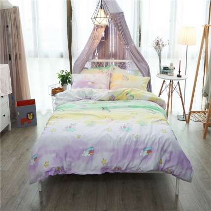 91家纺网 家纺一手货源 找家纺 （总）棉眠 13070全棉四件套床单款