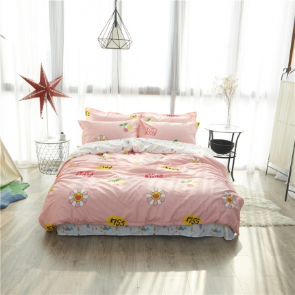 91家纺网 家纺一手货源 找家纺 （总）棉眠 13070全棉四件套床单款