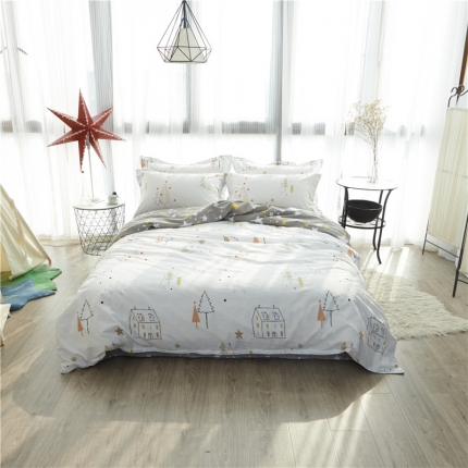 91家纺网 家纺一手货源 找家纺 （总）棉眠 13070全棉四件套床单款